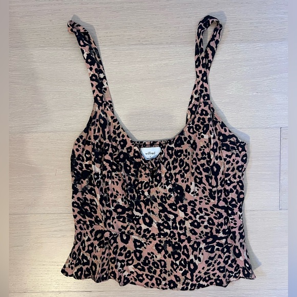 Wilfred Tops - Aritzia/Wilfred Cropped Top